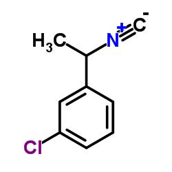 1-Chloro-3-(1-isocyanoethyl)benzene Structure