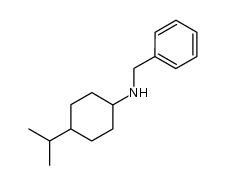 benzyl-(4-isopropylcyclohexyl)amine结构式