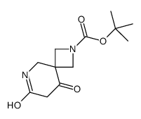 tert-butyl 7,9-dioxo-2,6-diazaspiro[3.5]nonane-2-carboxylate Structure