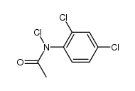 acetic acid-(2,4,N-trichloro-anilide) Structure