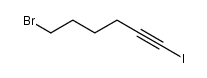 6-bromo-1-iodo-1-hexyne Structure
