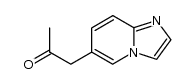 1-imidazo[1,2-a]pyridin-6-yl-2-propanone结构式