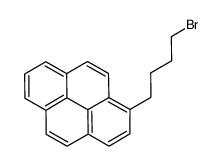 1-(4-bromobutyl)pyrene结构式