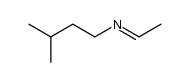 ethylidene-isopentyl-amine Structure