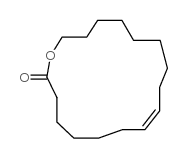(Z)-氧代环十七碳-8-烯-2-酮结构式