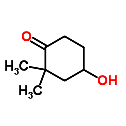 4-羟基-2,2-二甲基环己酮结构式