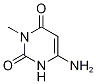 6-氨基-3-甲基尿嘧啶d3结构式