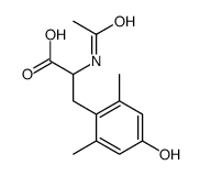 2-acetamido-3-(4-hydroxy-2,6-dimethylphenyl)propanoic acid Structure