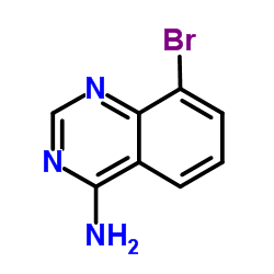 8-溴-4-喹唑啉胺结构式