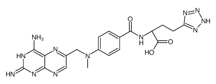 gamma-tetrazole-methotrexate Structure