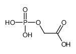 (phosphonooxy)acetic acid structure