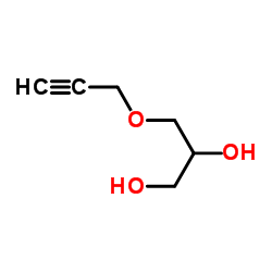 1-丙炔基甘油醚结构式