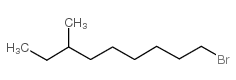 1-bromo-7-methylnonane structure