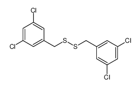 1,3-dichloro-5-[[(3,5-dichlorophenyl)methyldisulfanyl]methyl]benzene Structure
