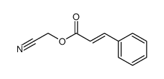 cyanomethyl cinnamate结构式