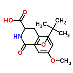 2-((叔丁氧基羰基)氨基)-3-(4-甲氧基苯基)丙酸结构式