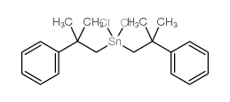Stannane,dichlorobis(2-methyl-2-phenylpropyl)-结构式