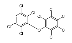 1,2,3,4,5-pentachloro-6-(2,3,5,6-tetrachlorophenoxy)benzene Structure
