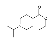 ethyl 1-propan-2-ylpiperidine-4-carboxylate结构式
