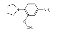 3-甲氧基-4-四氢吡咯苯胺二盐酸盐结构式