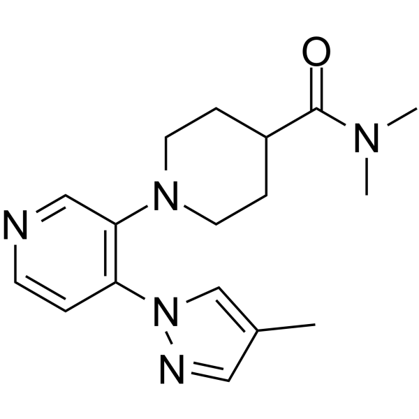Cholesterol 24-hydroxylase-IN-1结构式