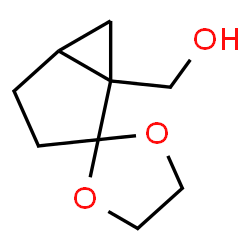 Spiro[bicyclo[3.1.0]hexane-2,2-[1,3]dioxolane]-1-methanol (9CI) Structure
