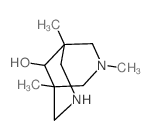 1,3,5-三甲基-3,7-二氮杂双环[3.3.1]-9-壬醇结构式