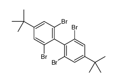 1,3-dibromo-5-tert-butyl-2-(2,6-dibromo-4-tert-butylphenyl)benzene Structure
