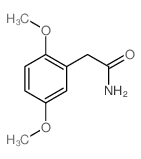 2-(2,5-dimethoxyphenyl)acetamide结构式