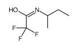 2,2,2-Trifluoro-N-(1-methylpropyl)acetamide结构式