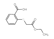 2-[(2-乙氧基-2-氧代乙基)磺酰基]苯羧酸结构式