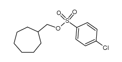 cycloheptylmethyl 4-chlorobenzenesulfonate Structure