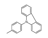 9-(对甲苯基)咔唑结构式