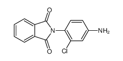 2-(4-Amino-2-chlorophenyl)isoindoline-1,3-dione Structure