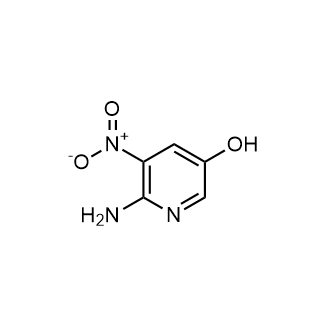 6-氨基-5-硝基-吡啶-3-醇结构式
