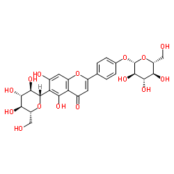 异肥皂草苷结构式