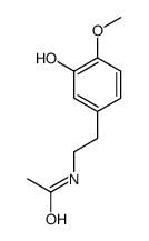 N-[2-(3-hydroxy-4-methoxyphenyl)ethyl]acetamide结构式