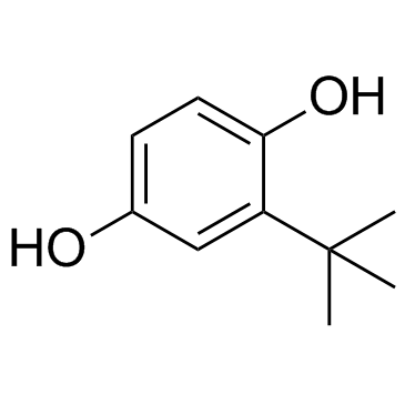 tert-Butylhydroquinone Structure