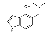1H-Indol-4-ol, 5-[(dimethylamino)Methyl]- Structure