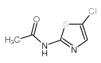 2-乙酰胺基-5-氯噻唑结构式