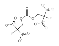 bis(2-fluoro-2,2-dinitro-ethyl) carbonate结构式