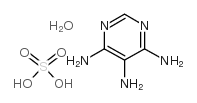 4,5,6-三氨基嘧啶硫酸盐水合物结构式