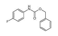 benzyl N-(4-fluorophenyl)carbamate结构式