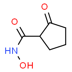 Cyclopentanecarboxamide, N-hydroxy-2-oxo- (9CI) Structure