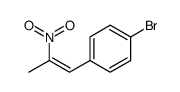 1-(4-BROMOPHENYL)-2-NITROPROPENE structure