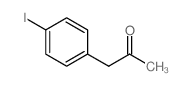 1-(4-碘苯基)丙-2-酮结构式