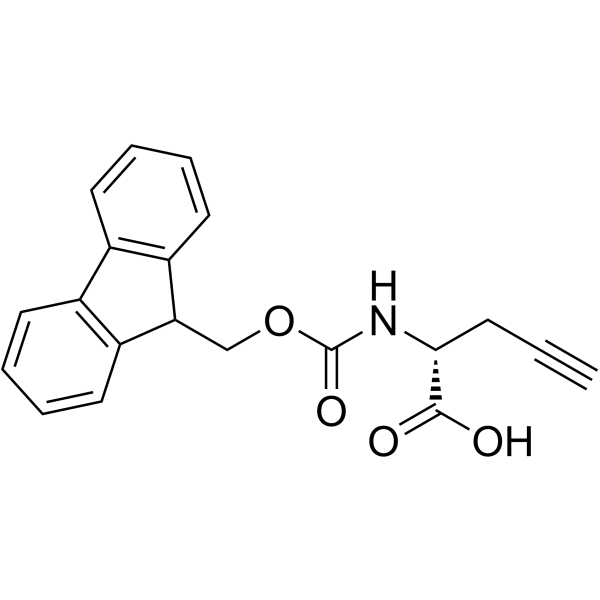 FMOC-D-炔丙基甘氨酸结构式