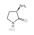 (R)-3-AMINOPYRROLIDIN-2-ONE HYDROCHLORIDE Structure