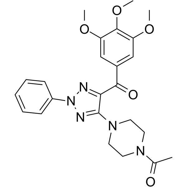 Tubulin polymerization-IN-16结构式