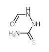 2-甲酰基-1-肼硫代甲酰胺结构式